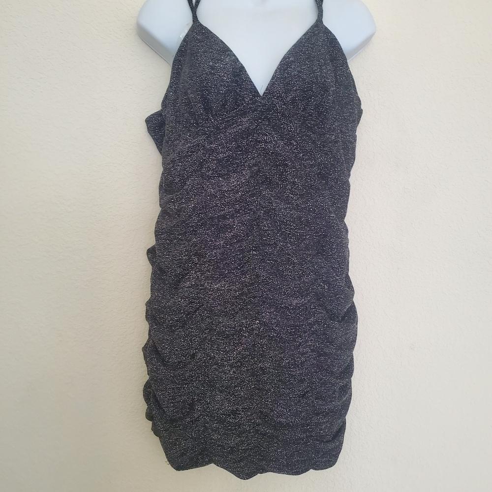 Wild Fable black shimmery dress